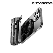 CITY BOSS P15 mini 迷你口袋型磁吸式+藍芽輔拍捍(輔拍器) -白色