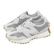 New Balance NB 休閒鞋 327 女鞋 灰 白 復古 麂皮 膠底 紐巴倫 WS327KAY-B