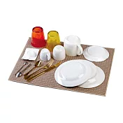 《GHIDINI》碗盤吸水墊(棕51x39cm) | 餐具 洗碗 吸水布