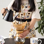 《NOW》經典雙袋圍裙(午茶時光) | 廚房圍裙 料理圍裙 烘焙圍裙