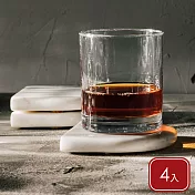 《danica》Heirloom半圓大理石杯墊4入(雅白) | 咖啡杯墊 飲料墊 水杯墊
