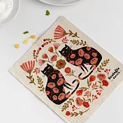 《danica》Ecologie瑞典環保抹布 - 貓花園20cm