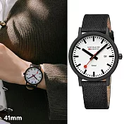 MONDAINE 瑞士國鐵 essence Solar太陽光動能永續腕錶 41910LBs/ 41mm