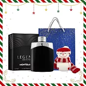 MONTBLANC 萬寶龍 傳奇男性淡香水(100ml)(兩款可選)+聖誕香氛擴香石附禮袋-聖誕交換禮物-國際航空版 經典
