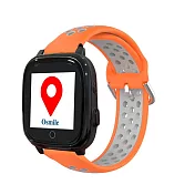 Osmile GPS1000 輔具沖澡款 失智症 阿茲海默症 老人定位 GPS/SOS 求救定位手錶 RZ 灰橘