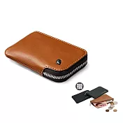 Bellroy Card Pocket 系列拉鍊零錢包卡片夾 -焦糖棕