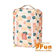 【iSFun】輕巧摺疊 迷你防水尼龍鞋袋/款式可選 花海