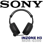 SONY INZONE H3 MDR-G300 360度立體聲多重控制按鈕 探索 360 度遊戲空間音效 電競耳機  公司貨保固一年 黑色 黑色