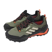 adidas 戶外鞋 Terrex AX4 GTX 男鞋 綠 黑 紅 防水 登山 抓地 越野 愛迪達 IG6579
