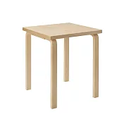 Artek Aalto Table 80C 方桌 （原木色、60 公分）