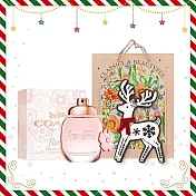 COACH 女性淡香水耶誕禮讚組(香水/香精30ml+麋鹿擴香擺飾)附品牌禮袋-國際航空版 芙洛麗