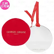 GIORGIO ARMANI 紅絲絨金屬吊飾鏡(公司貨)