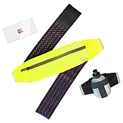 ARKY Attach&Run Belt 單車/路跑/馬拉松必備 運動閃電腰包 全配 無 懷卡托黃