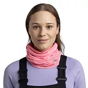 【BUFF 西班牙】舒適素面 125 gsm美麗諾羊毛頭巾- 玫瑰粉