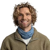 【BUFF 西班牙】舒適素面 125 gsm美麗諾羊毛頭巾- 湖水綠