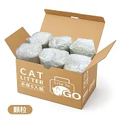 【NiceU毛樂趣】顆粒狀礦感豆腐貓砂(6袋入)