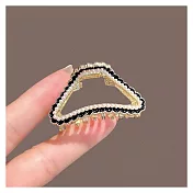 【HERA 赫拉】高級感珍珠髮夾 H114101502 黑色