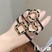 【Hera 赫拉】巧克甜點幾何造型髮圈 HRA21 三入組