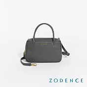 ZODENCE TRISTA進口真皮手提斜背包 卡其