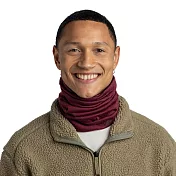 【西班牙BUFF】保暖織色 250 gsm美麗諾羊毛頭巾- 藏磚紅