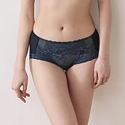 華歌爾-感溫記形 M-3L中低腰平口褲 NS7324 M (夜幕橄欖)