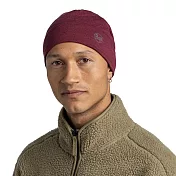 【BUFF西班牙】保暖-250gsm美麗諾羊毛帽- 藏磚紅