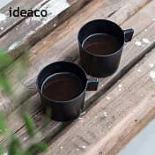 【日本ideaco】usumono 竹纖維馬克杯-250ml- 岩黑