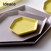 【日本ideaco】Shimamori 竹纖維餐盤-SS- 黃