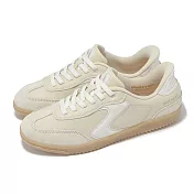 Skechers 休閒鞋 Hotshot-Perfect Choice 女鞋 米白 彈性鞋帶 舒華代言款 德訓鞋 185322NAT