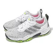 adidas 高爾夫球鞋 W Codechaos 25 女鞋 防水鞋面 灰 白 高球 愛迪達 IE3448