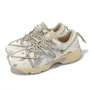 Asics 休閒鞋 GEL-Kahana TR V2 男鞋 女鞋 米 銀 銀扣綁帶 包覆 機能 亞瑟士 1203A259250