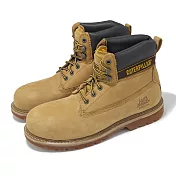 CAT 鋼頭鞋 Holton SB E FO HRO 6 男鞋 寬楦 卡其 防滑 抗電 工作靴 CA708215