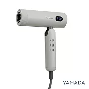 YAMADA 山田家電國際電壓摺疊負離子吹風機(YBH-12QN02) 霧灰