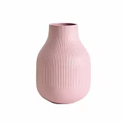 【Meric Garden】法式玫光微語霧粉陶瓷花瓶/裝飾花瓶/桌面擺飾