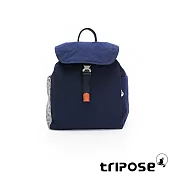 tripose 漫遊系列岩紋尼龍輕量後背包  深海藍