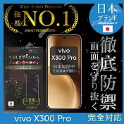 vivo X300 Pro 保護貼 日規旭硝子玻璃保護貼 (全滿版 黑邊)【INGENI徹底防禦】