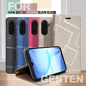 GENTEN Samsung Galaxy A17 5G 極簡立方磁力手機皮套 金色