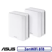 ASUS 華碩 ZenWiFi BT8 BE14000 三頻 WiFi 7 Smart AiMesh 網狀路由器 白 二入