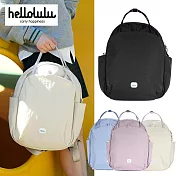 Hellolulu MAYA 悠閒日常輕便後背包- 苔癬黑