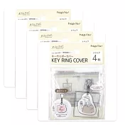 HAPILA 推活周邊 推活 周邊 4入組共16 吊飾 吧唧 掛件 胸章 透明 吊飾保護套 吧唧保護套4mm 4入