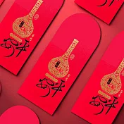 1A 2026 馬年 中式  紅包袋 平平安安 10張入 /包 1813