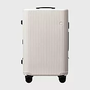 ITO PISTACHIO STRIPED 開心果 24吋行李箱 (3色可選) 煙白(SMOKY)