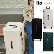 ITO PISTACHIO STRIPED TRUNK 開心果 行李箱  30吋胖胖箱 (3色可選) 森綠(FOREST)