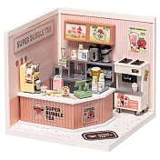 【Robotime】Rolife 超級世界 標準款 雙喜珍珠奶茶店