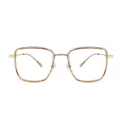 【大學眼鏡_配到好1980】NEW-透暗金眼鏡 8006C16 透暗金