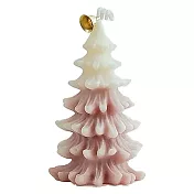 AMARA香氛聖誕蠟燭-雪雨漸層 粉