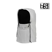 Camber Hood 素色兩用雙層保暖多功能頭套  淺灰