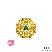 【點睛品】財納八方 鑽石黃金串珠