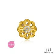 【點睛品】八方守護 鑽石黃金串珠