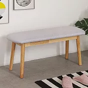 Homelike 喜家居實木布面穿鞋凳/長餐凳(2532)